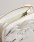 <P>Flower Laser Cut Zip Purse</P>